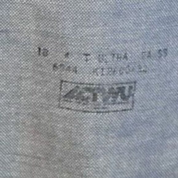 Jacobsons Natural Blend Oxford Combed Cotton Short Sleeve Dress Shirt Size 18T - Picture 4 of 7